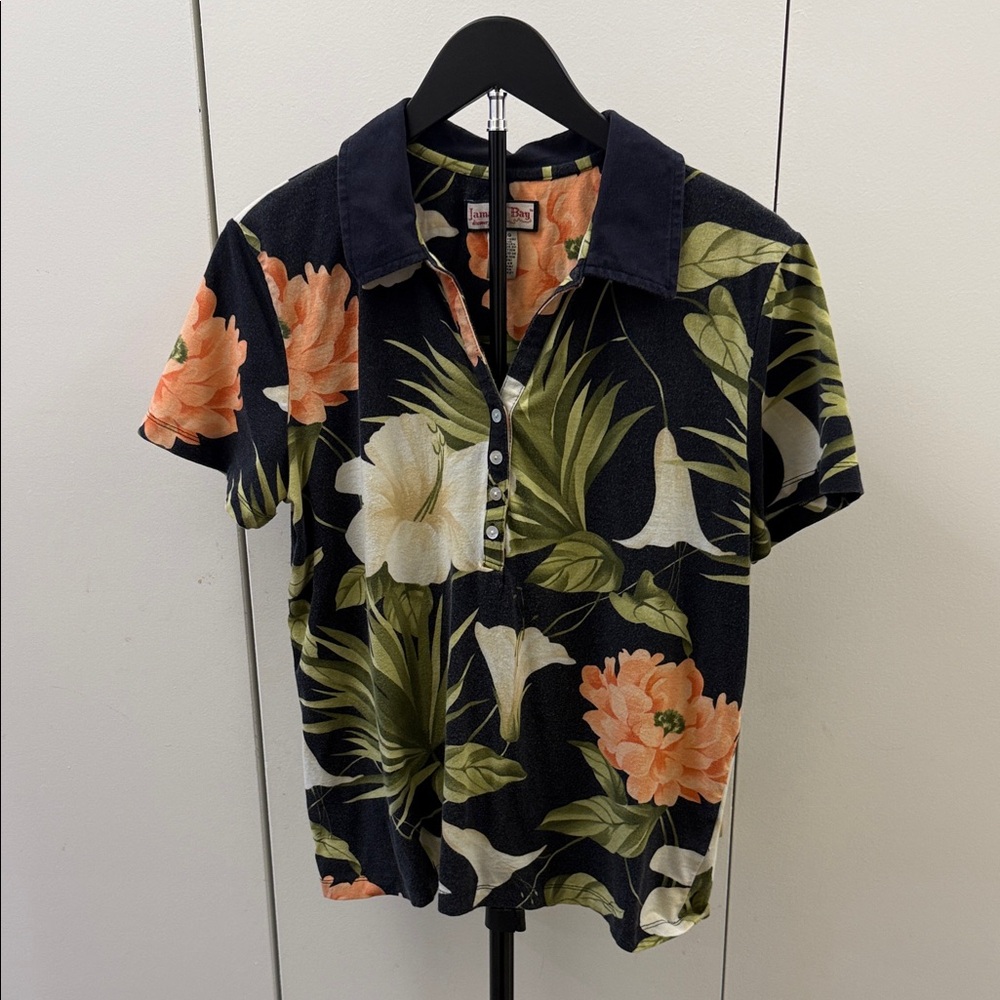 Tropical Floral Short Sleeve Shirt